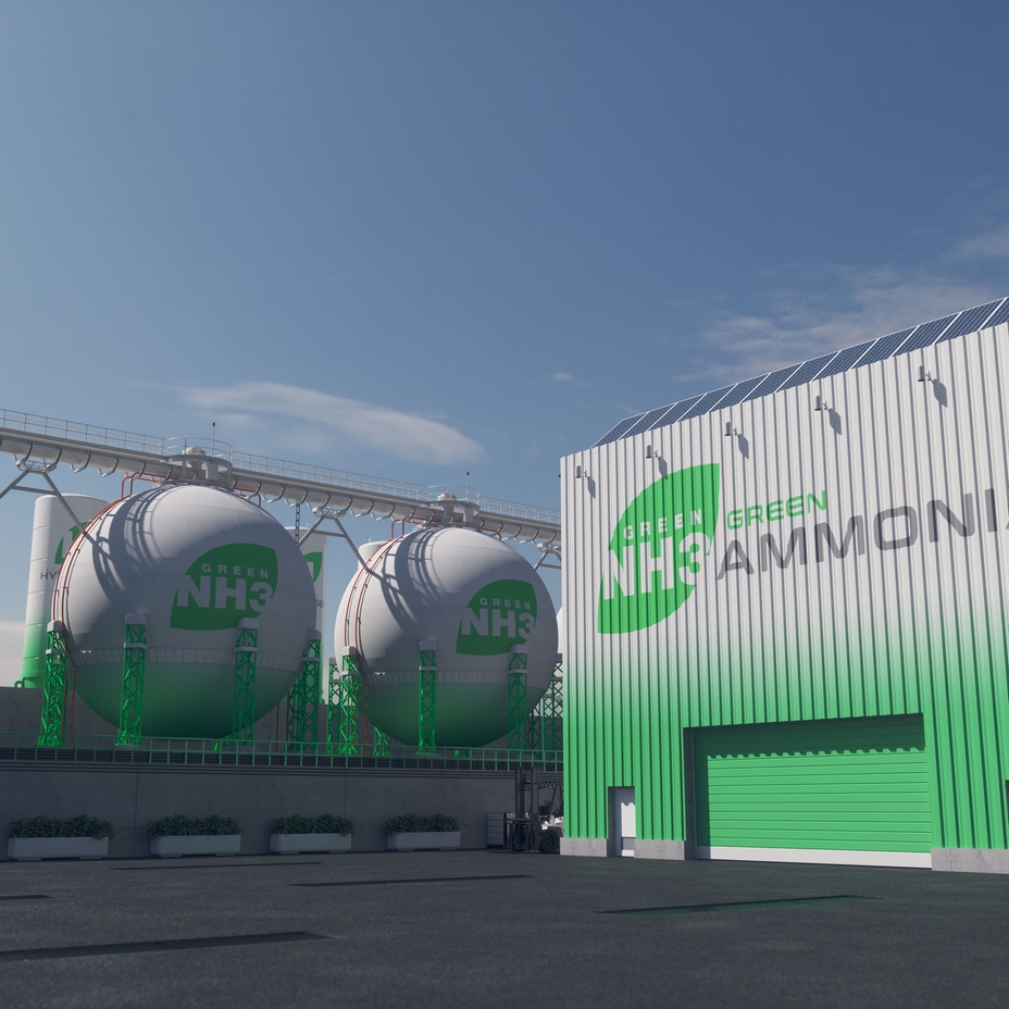 Green ammonia production holds great potential for carbon reduction Green ammonia production center