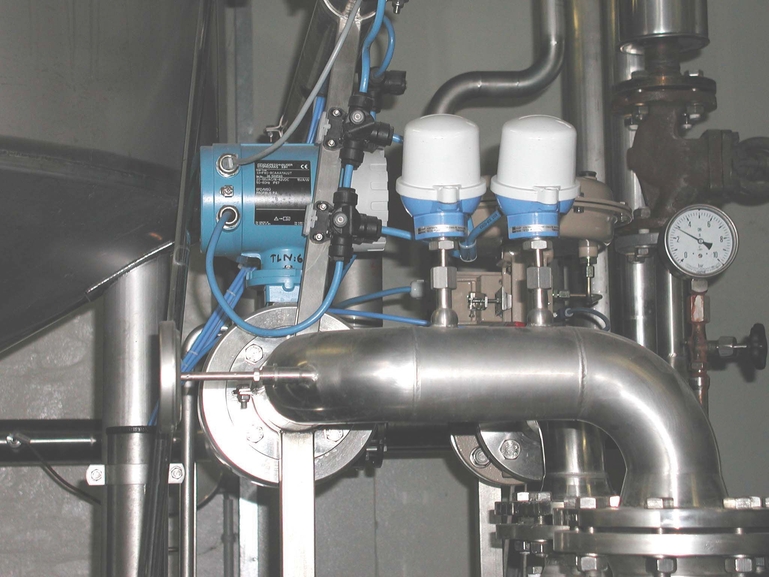 Clean-in-place temperature measurement Temperature measurement in CIP system